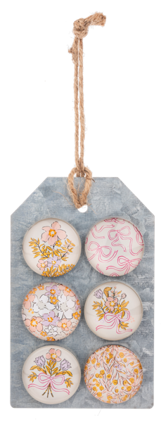 Floral Magnet (6 pc. set)