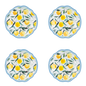 Lemon Salad Melamine Plate