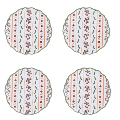 Heirloom Vegetable Salad Melamine Plate