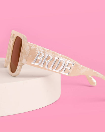Bride Pearlized Aviator Sunglasses