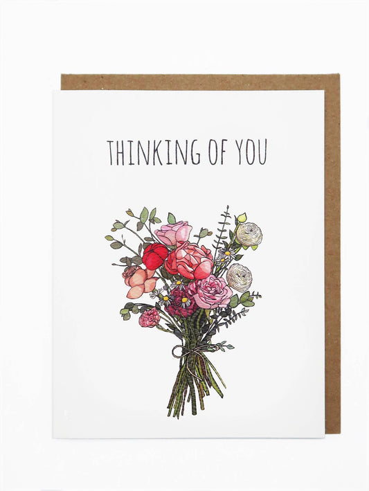 Thinking of You Bouquet Card