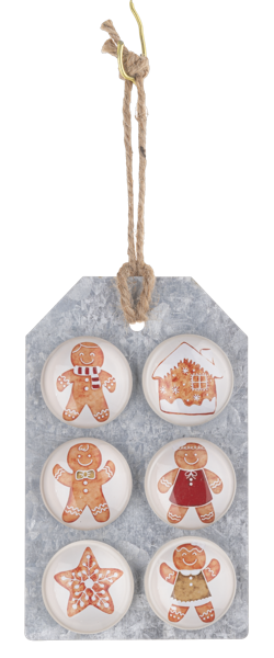 Gingerbread Magnet (6 pc. set)
