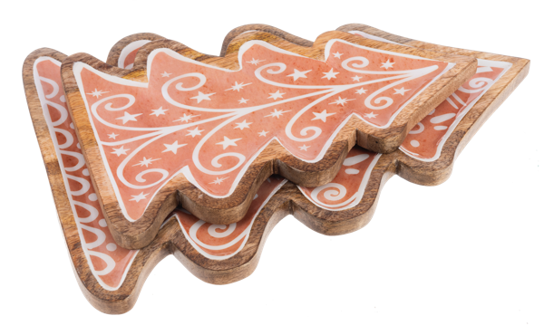 Gingerbread Tree Tray (*Multiple Sizes*)