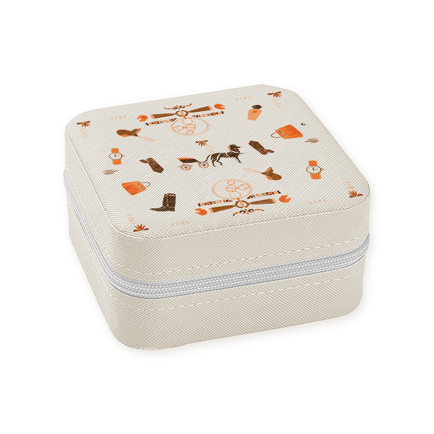 Travel Jewelry Box - Equestrian
