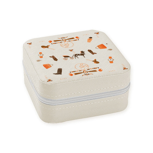 Travel Jewelry Box - Equestrian