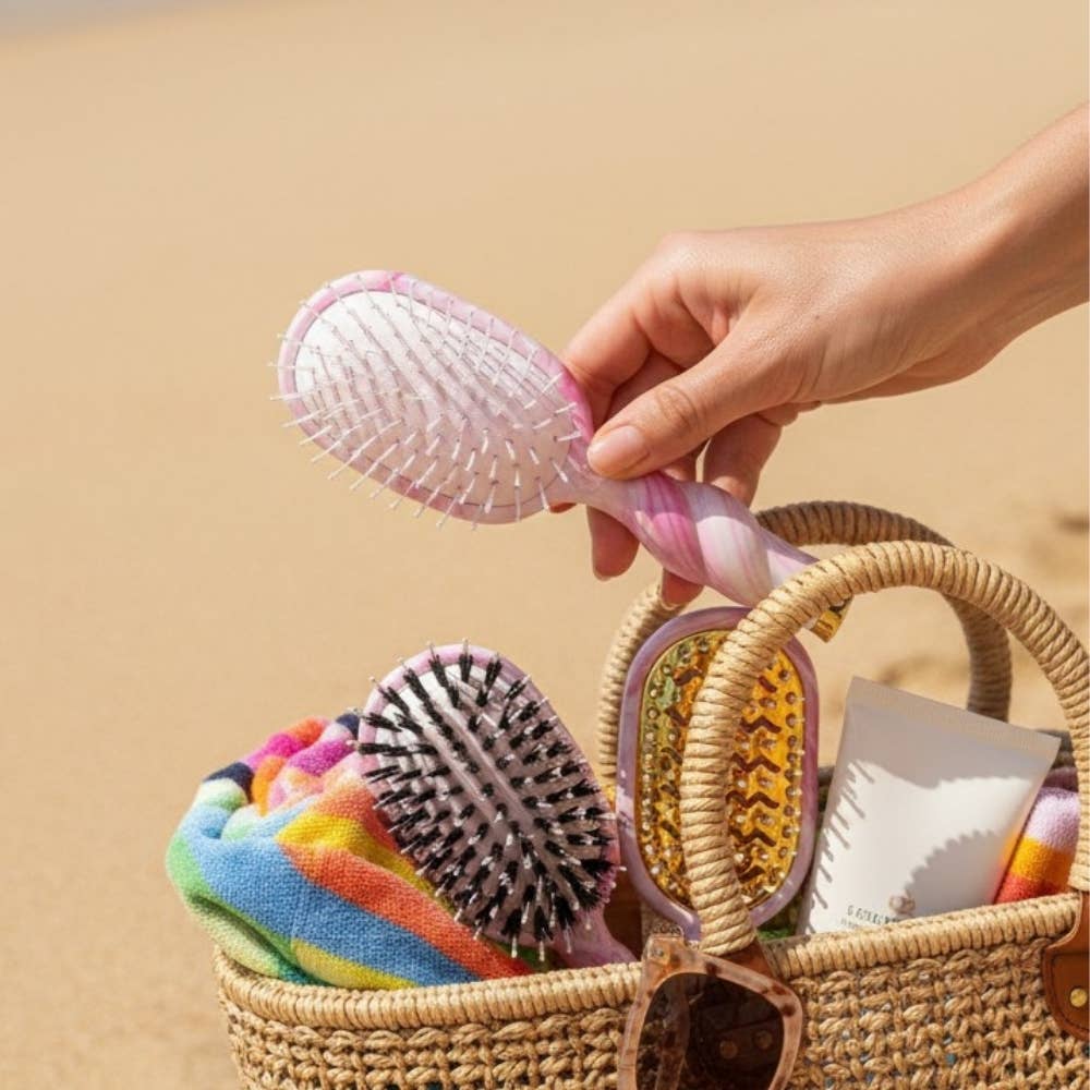 Mini Medium Detangler Brush - Pinch Me!
