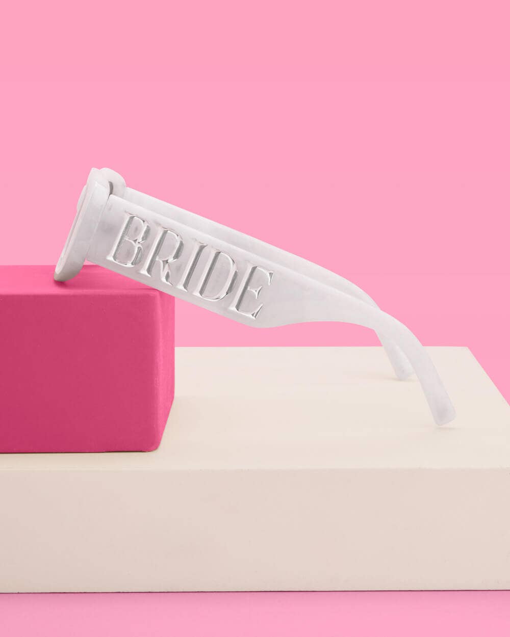 Marble + Silver Bride Sunglasses