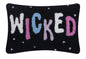 Black Wicked Hook Pillow