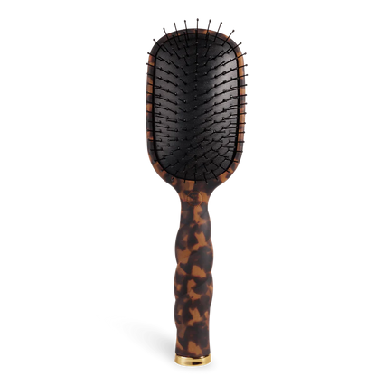 Teleties Detangler Hair Brush for Thick Hair – Tortoise