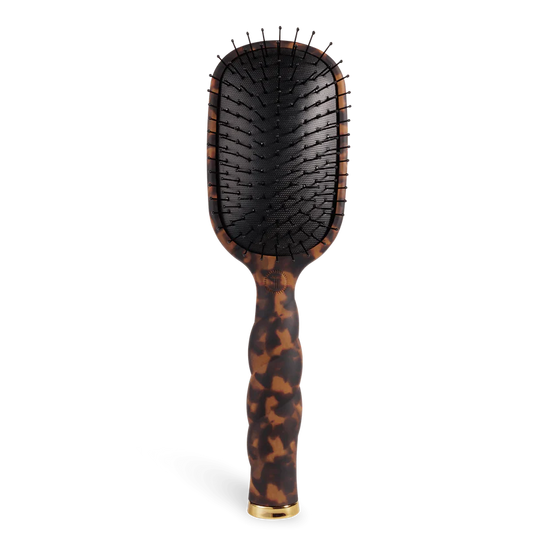 Teleties Detangler Hair Brush for Thick Hair – Tortoise