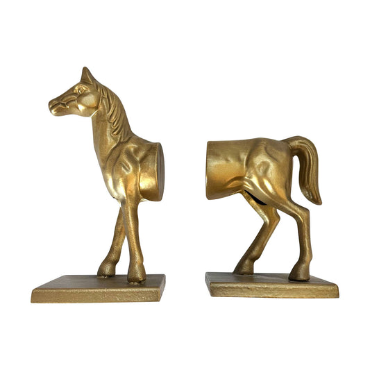 S/2, Iron Horse Decorative Bookend Set