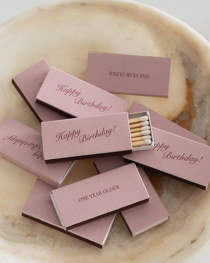 Happy Birthday Matchbox