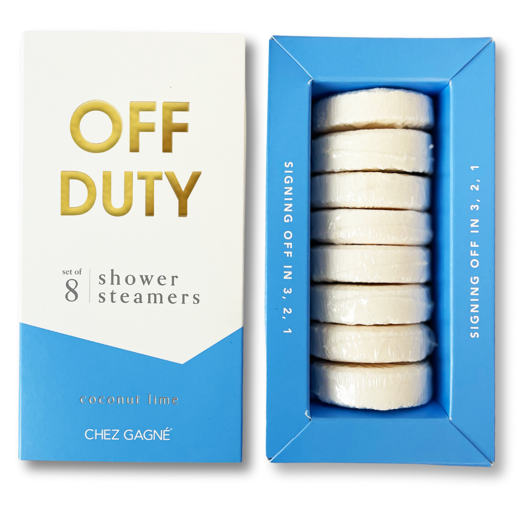 Off Duty - Shower Steamers - Coconut Lime - Set of 8 Tabs