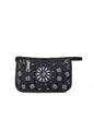 Demi Black Bandana Cosmetic Pouch