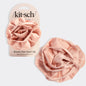 Satin Rosette Medium Flat Cloud Clip - Terracotta