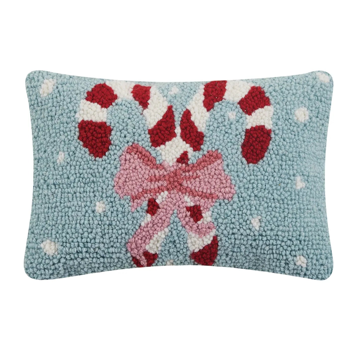 Holiday Candy Canes Pillow