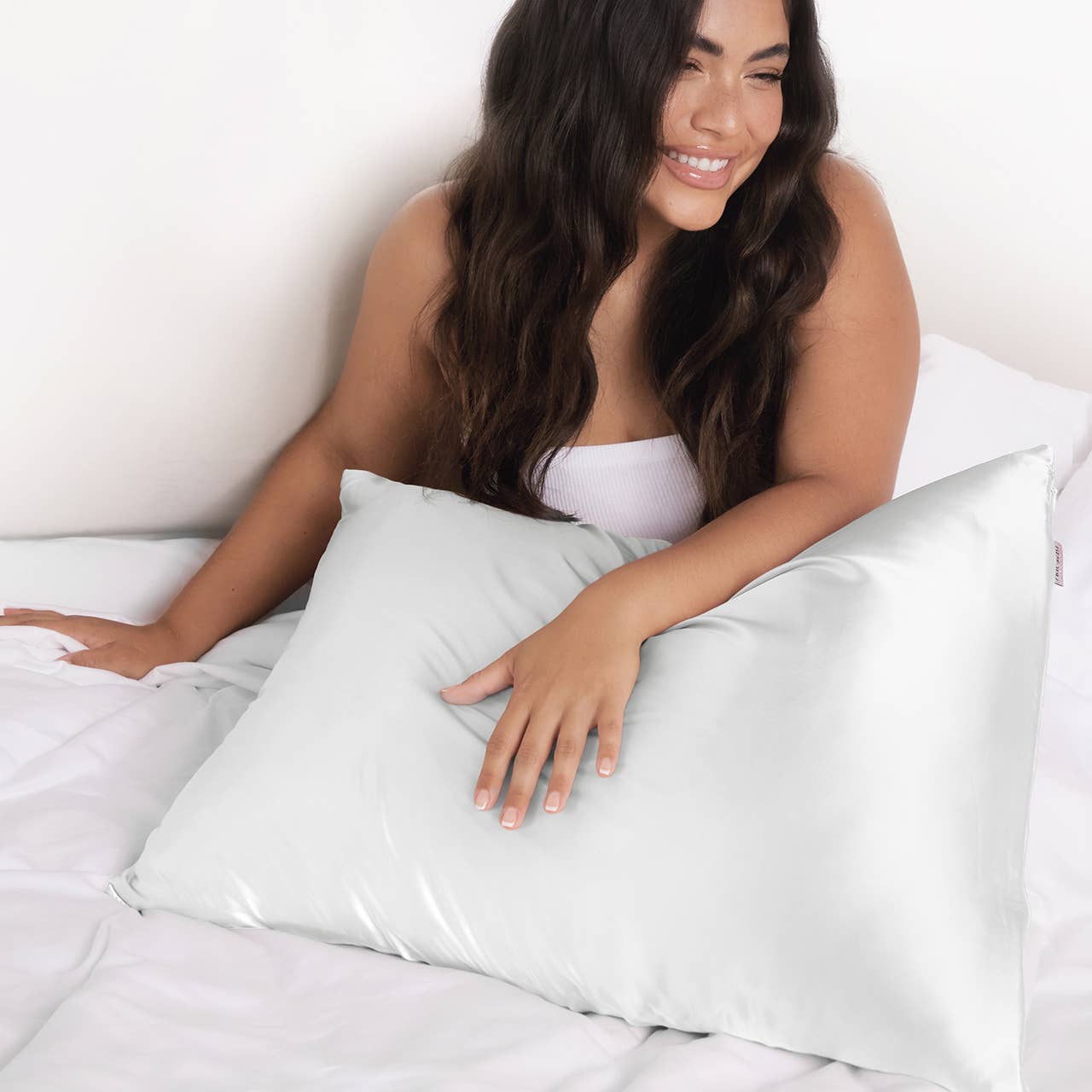 Satin Pillowcase King - Ivory
