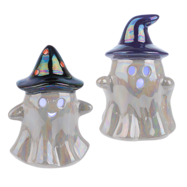 Iridescent Light Up Ghost Figurines (*Multiple Styles*)