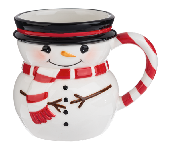 Gingerbread & Snowman Mugs