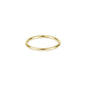 Classic Gold Thin Band Ring - Size 6