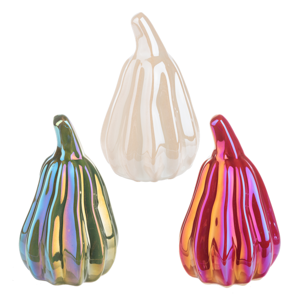 Iridescent Gourds Figurines (*Multiple Colors*)
