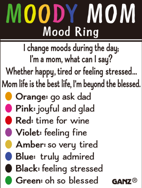 Moody Mom Mood Ring