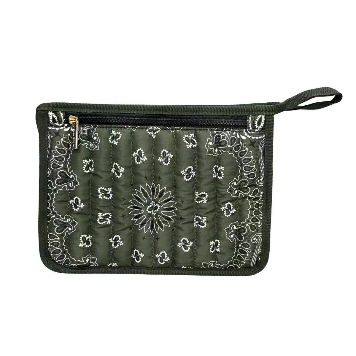 Beau Army Bandana Print Pouch