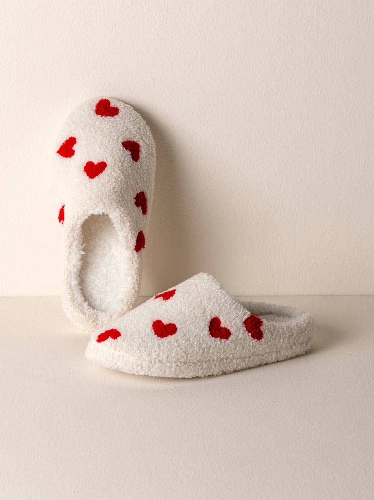 Hearts Slippers
