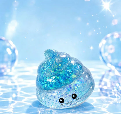 Glitter Poo Maltose Squishy Toy