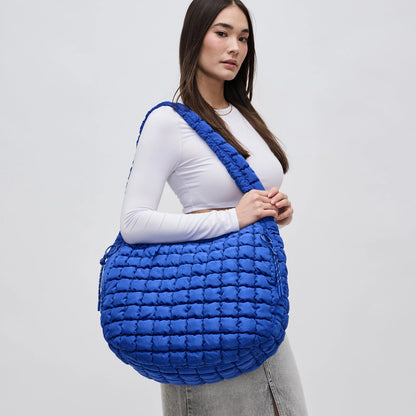 Quilted Nylon Hobo