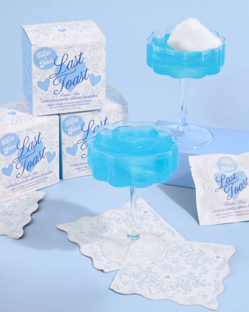 Last Toast Glitter Bomb