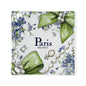 Blue Pearls Paris Glass Tray 6x6 by Toss Designs