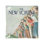 New Yorker Golf Glass Tray 6x6 by Toss Designs
