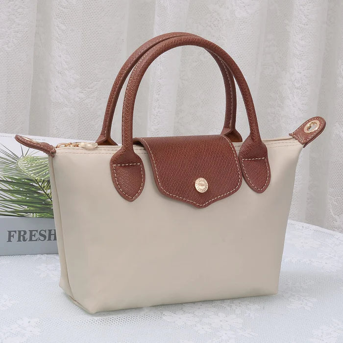 Britney Nylon Double Handle Mini Crossbody Bag