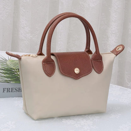 Britney Nylon Double Handle Mini Crossbody Bag