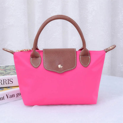 Britney Nylon Double Handle Mini Crossbody Bag