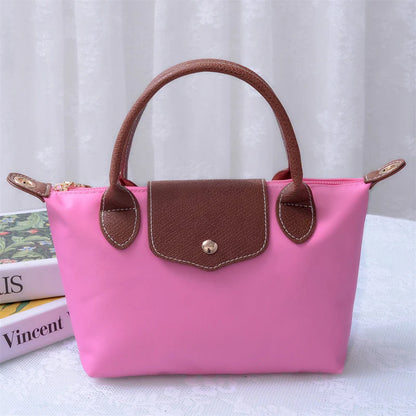 Britney Nylon Double Handle Mini Crossbody Bag