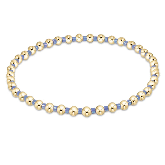 Hope Grateful Bracelet - Bright  Blue