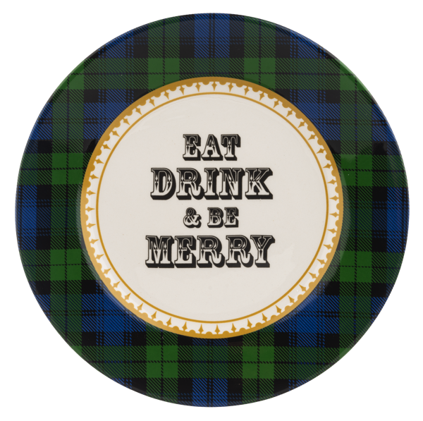 Holiday Message Snack Plates (*Multiple Designs*)