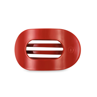 Small Flat Round Hair Clip