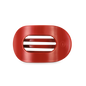 Small Flat Round Hair Clip