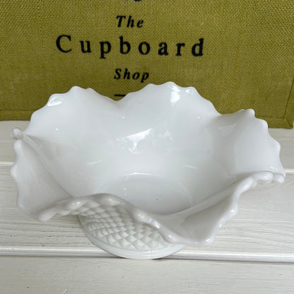 Vintage Westmoreland Milk Glass Bowl