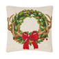 Holiday in the Woods Wreath Hook Pillow