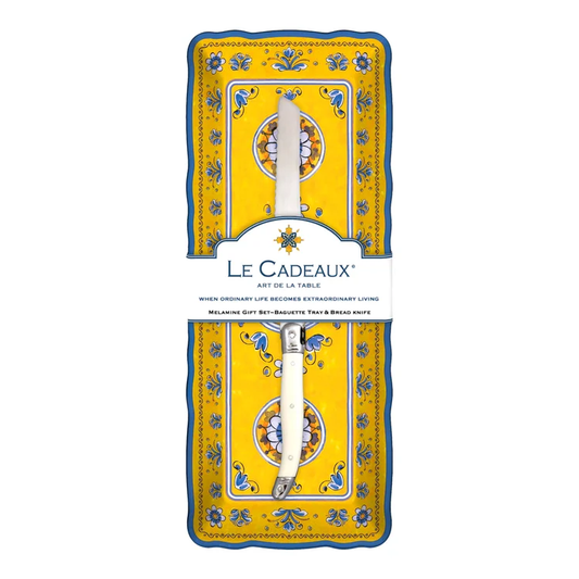 Benidorm Melamine Baguette Tray Gift Set