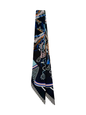 Colorful Belt Print Scarf Necklace