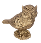 Antiqued Gold Owl Keepsake Box