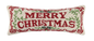 Merry Christmas Hook Pillow