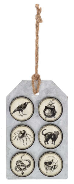 Gothic Halloween Magnet (6 pc. set)