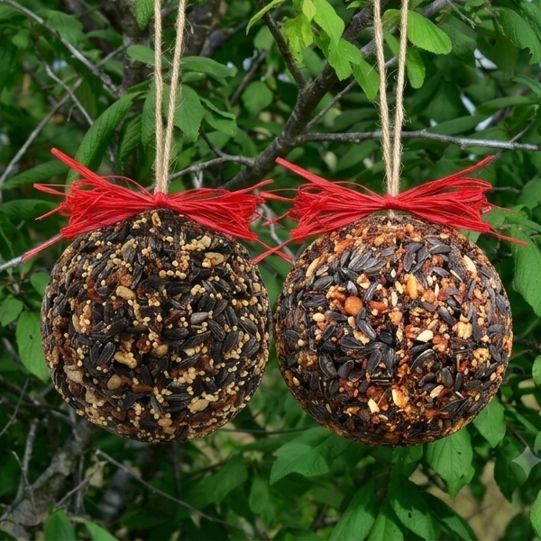 Mr. Bird Seed & Nut Ornament