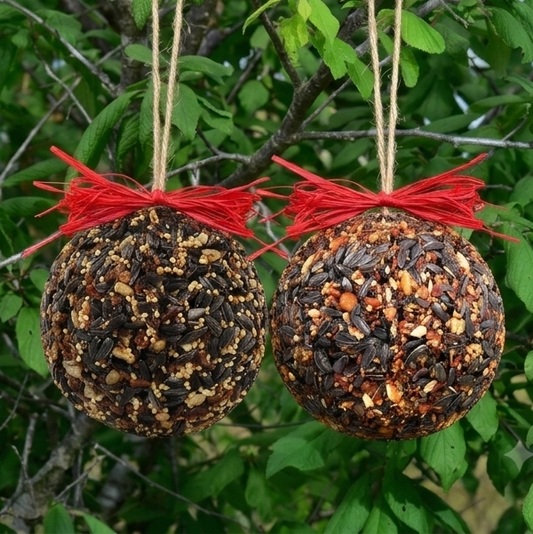 Mr. Bird Seed & Nut Ornament